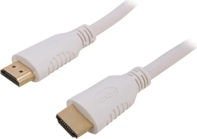 Main image of Kaybles NMHD-15MM-WT 11 - 15 ft. High Speed HDMI Cable with Ethernet,White,CL2 rating,28AWG Gold Plated M-M 15 feet - OEM