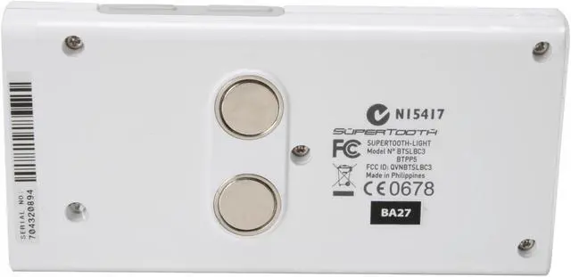 Alt view image 8 of 9 - BlueAnt SUPERTOOTH LIGHT Bluetooth Handsfree Speakerphone White