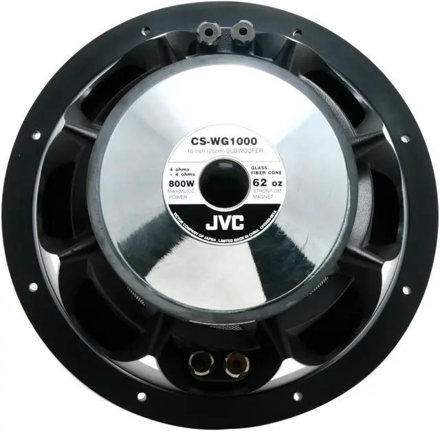 Alt view image 2 of 4 - JVC 10" Subwoofer