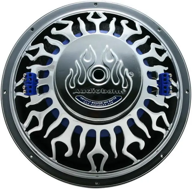 Alt view image 2 of 4 - AUDIOBAHN 15" 1000W Subwoofer