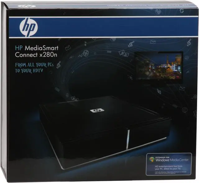 Alt view image 10 of 10 - HP x280n MediaSmart Connect