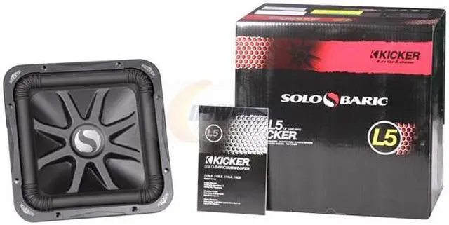 Alt view image 4 of 4 - Kicker 12" 1200W Solo-Baric L5 Subwoofer