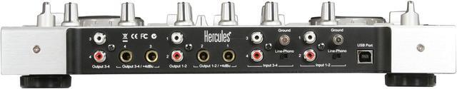Alt view image 4 of 6 - Hercules DJ Console Rmx DJ Controller with 4-in/4-out Audio Interface