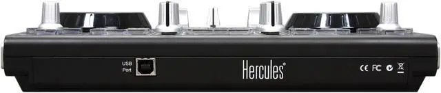 Alt view image 4 of 6 - Hercules DJ Control MP3 e2 Dual Deck DJ Controller