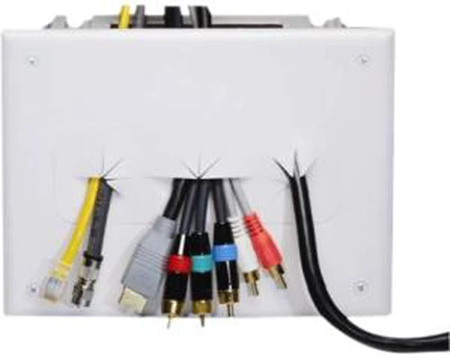 DataComm 45-0010-WH Recessed Media Box - Newegg.com