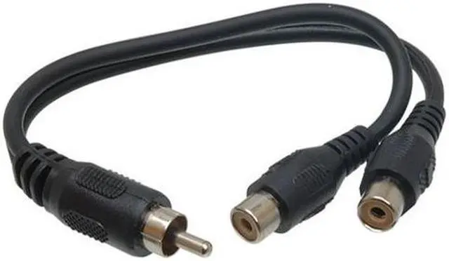 Main image of Hosa YRA-104 RCA Male To Dual RCA Female Cable Male to Female