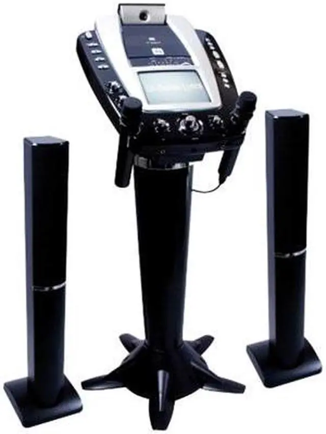 Main image of The Singing Machine STVG1009 Pedestal CDG Karaoke with Video