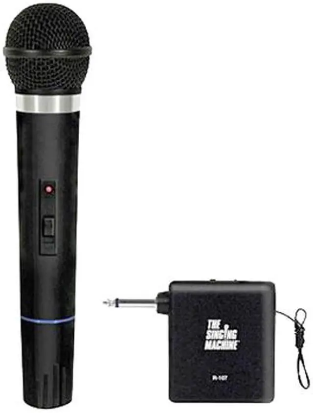 Alt view image 2 of 2 - Singing Machine SMM-107 Karaoke Wireless Microphone