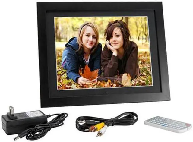 Alt view image 4 of 4 - Goldlantern DPF-12000P 12" 12" Digital Picture Frame with Built-In MP3 Player