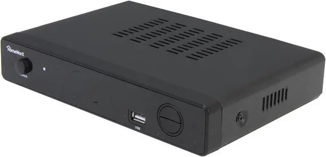 Alt view image 2 of 7 - Mediasonic HomeWorX ATSC Digital Converter Box with TV Recording, Media Player, and TV Tuner Function (HW-150PVR)