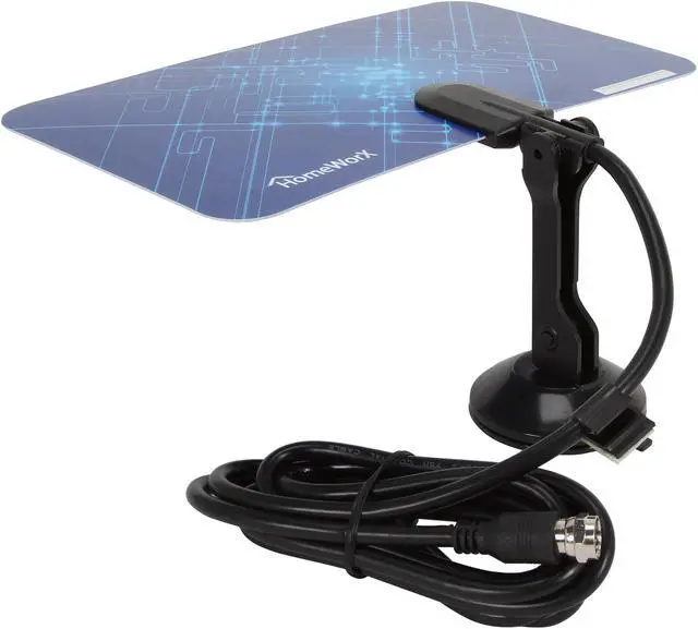 Alt view image 5 of 7 - Mediasonic HomeWorX HW110AN ATSC Series Digital Flat Antenna