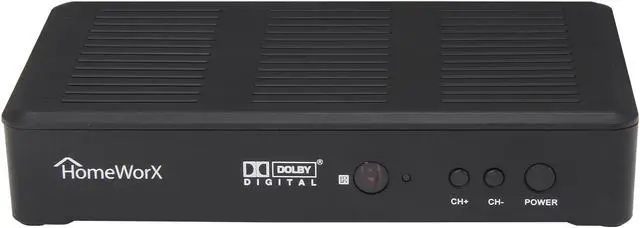 Alt view image 2 of 5 - HomeWorX HW180STB HDTV Digital Converter Box with Media Player Function & Dolby Digital & HDMI Out