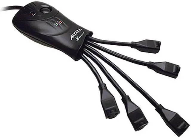 Main image of Accell D080B-008K PowerSquid Surge Protector and Power Conditioner - 1080 Joules