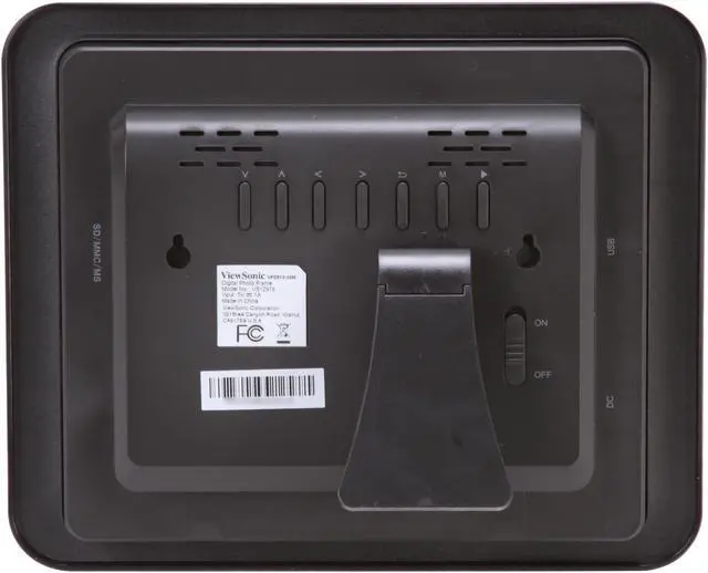 Alt view image 4 of 6 - ViewSonic VFD810-50 8" 800x600 Digital Photo Frame 4:3 Aspect Ratio Easy to Use Menu Control Brightness Adjustment & Slideshow Transition Effect