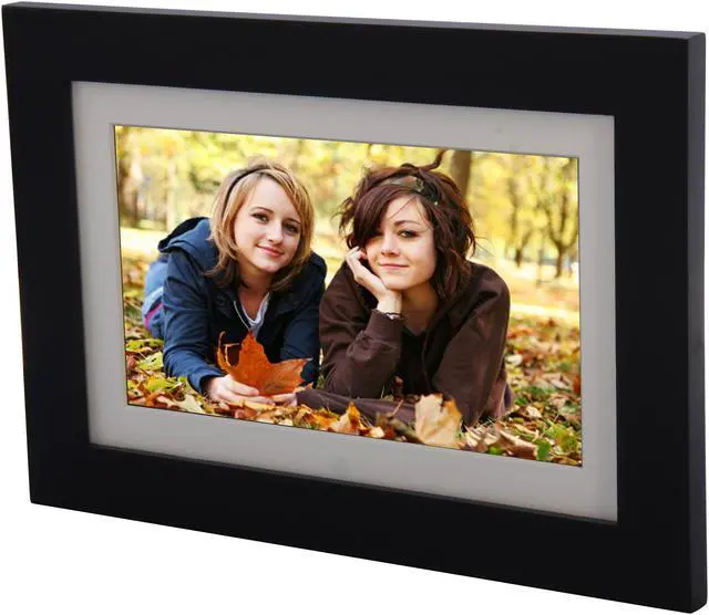 Main image of ViewSonic 10.1" digital photo frame, high 1024x600 resolution, 128MB, calendar/clock, auto on/off, LED backlight & remote control