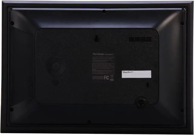 Alt view image 4 of 7 - ViewSonic 10.1" digital photo frame, high 1024x600 resolution, 128MB, calendar/clock, auto on/off, LED backlight & remote control