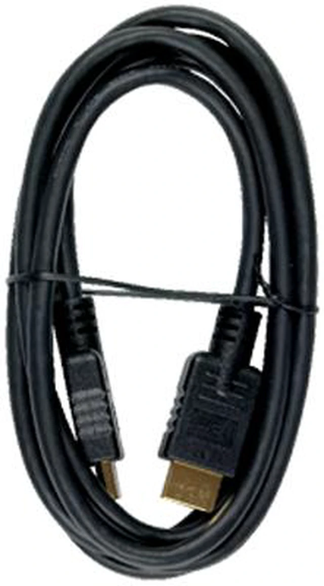 Main image of RCA VH6HHN 6 ft. Black HDMI Cable Male to Male