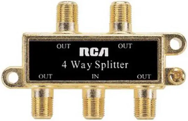 Main image of RCA VH49N Video 4 Way Signal Splitter