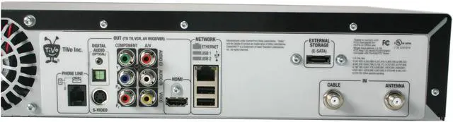 Alt view image 6 of 10 - TiVo R65216 180 hours HD DVR