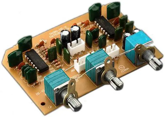 Alt view image 6 of 11 - HiVi D1080MKII 2.0 Active Electron Filter Multimedia Speaker System
