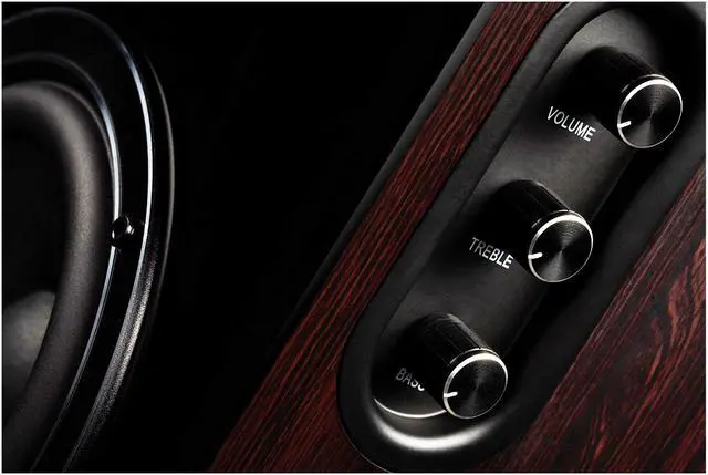 Alt view image 11 of 11 - HiVi D1080MKII 2.0 Active Electron Filter Multimedia Speaker System