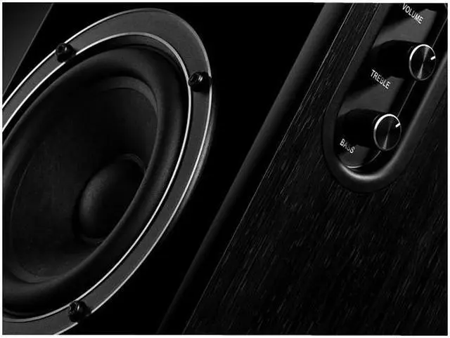 Alt view image 10 of 11 - HiVi D1080MKII 2.0 Active Electron Filter Multimedia Speaker System