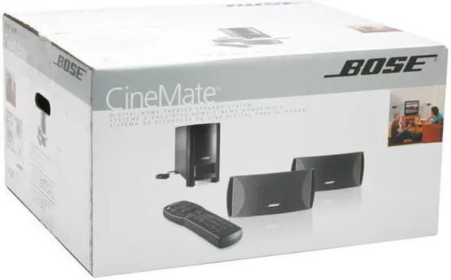 Alt view image 18 of 18 - BOSE® CineMate® Digital Home Theater Speaker System (Graphite Gray)