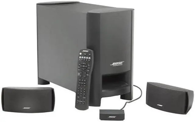Alt view image 2 of 18 - BOSE® CineMate® Digital Home Theater Speaker System (Graphite Gray)