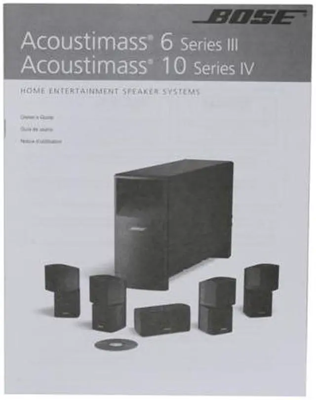 Alt view image 12 of 13 - Bose Acoustimass 10 Series IV Home Entertainment Speaker System