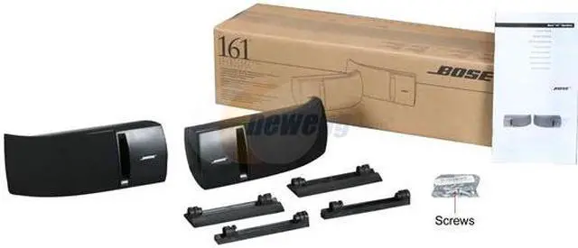 Alt view image 6 of 6 - Bose 161 Speaker System (Black)