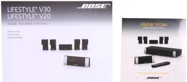 Alt view image 16 of 16 - Bose® Lifestyle® V20 Home Theater System (Black)