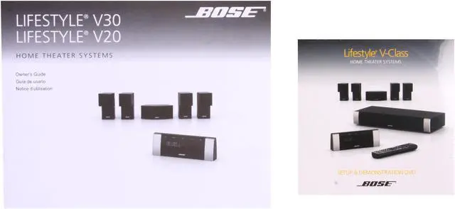 Alt view image 17 of 17 - Bose® Lifestyle® V20 Home Theater System (White)