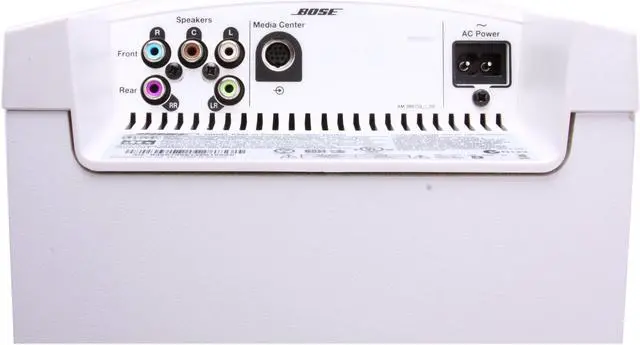 Alt view image 9 of 17 - Bose® Lifestyle® V20 Home Theater System (White)
