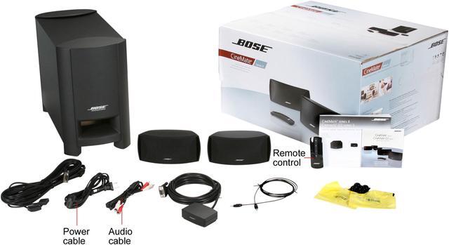 Alt view image 8 of 8 - Bose® CineMate® Series II digital home theater speaker system