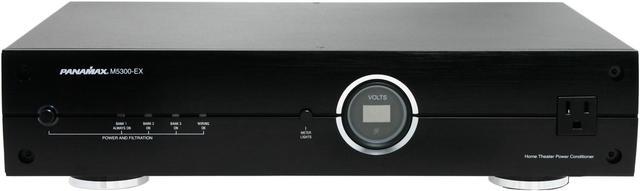 Alt view image 3 of 8 - PANAMAX M5300-EX 11-Outlet Line Conditioner/Surge Suppressor with Digital Voltmeter