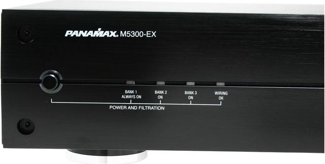 Alt view image 4 of 8 - PANAMAX M5300-EX 11-Outlet Line Conditioner/Surge Suppressor with Digital Voltmeter