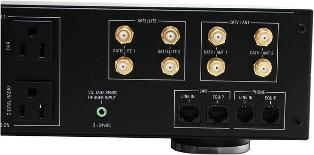 Alt view image 6 of 8 - PANAMAX M5300-EX 11-Outlet Line Conditioner/Surge Suppressor with Digital Voltmeter