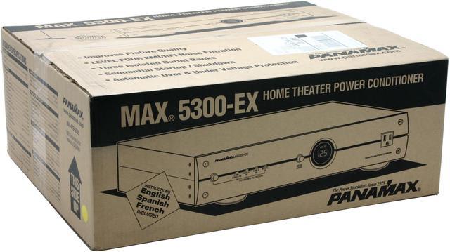 Alt view image 8 of 8 - PANAMAX M5300-EX 11-Outlet Line Conditioner/Surge Suppressor with Digital Voltmeter