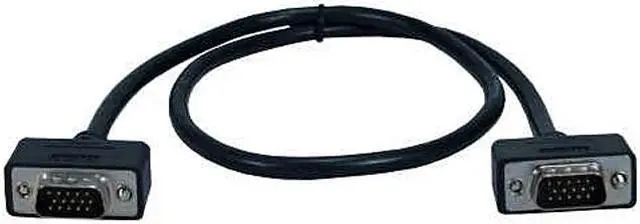 Main image of QVS CC388M1-02 2 ft. UltraThin Coaxial VGA Cable