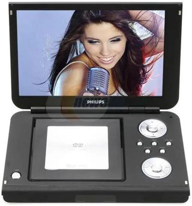 Alt view image 4 of 18 - PHILIPS PET1002/37 10.2" Portable DVD Player