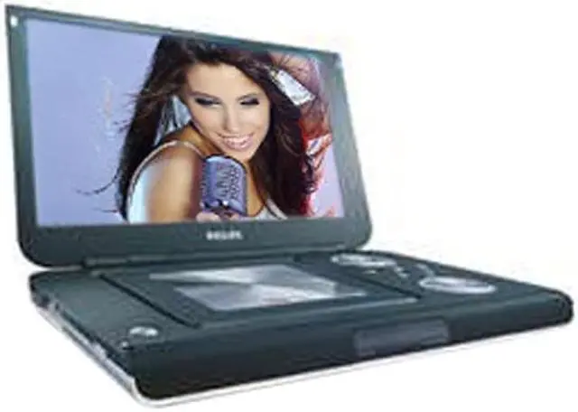 Alt view image 2 of 18 - PHILIPS PET1002/37 10.2" Portable DVD Player