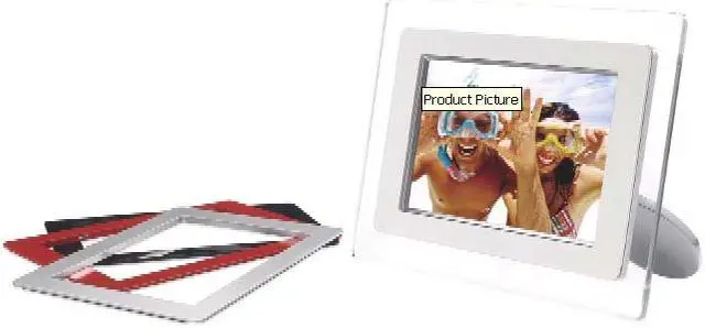 Main image of Philips 7FF1M4/37 7" 7" Photo Frame Modern w/ 4 Frames