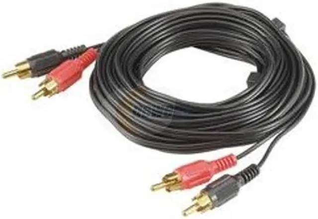 Main image of PHILIPS PH62119 25 ft. Stereo RCA Cables with Gold Connectors