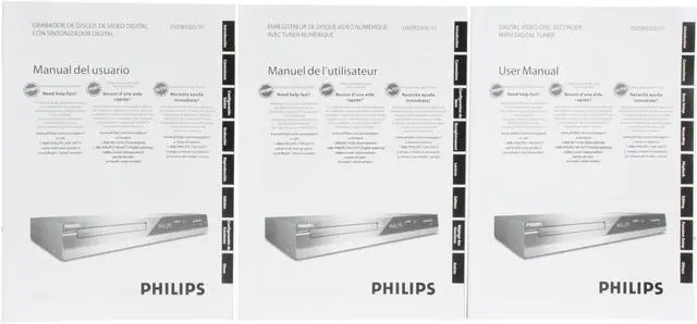 Alt view image 7 of 10 - Philips DVD Recorder DVDR3505/37
