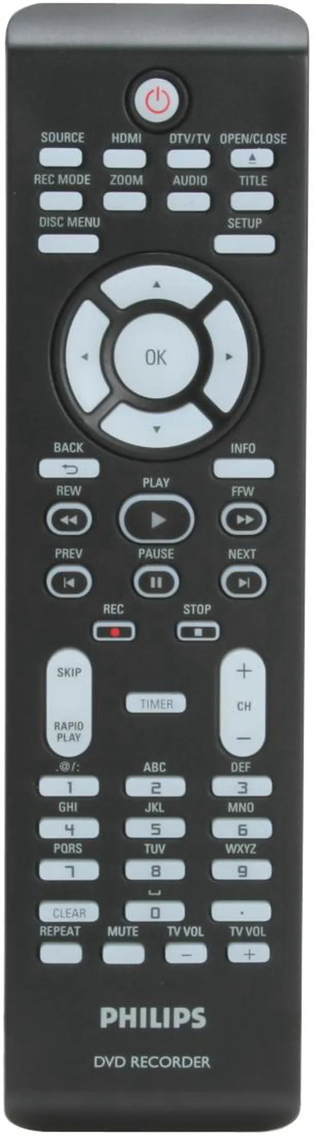 Alt view image 8 of 10 - Philips DVD Recorder DVDR3505/37