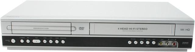 Alt view image 2 of 13 - PHILIPS DVP3340V DVD/VHS/VCR Combo Player