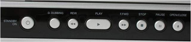 Alt view image 5 of 13 - PHILIPS DVP3340V DVD/VHS/VCR Combo Player