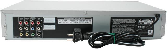 Alt view image 7 of 13 - PHILIPS DVP3340V DVD/VHS/VCR Combo Player