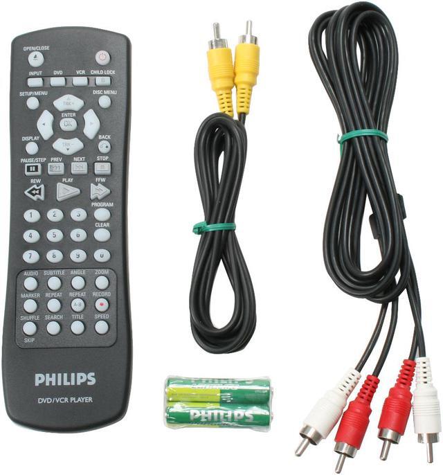 Alt view image 12 of 13 - PHILIPS DVP3340V DVD/VHS/VCR Combo Player