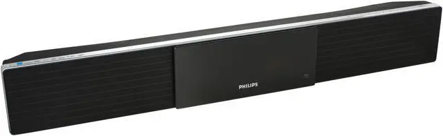 Alt view image 4 of 12 - PHILIPS HTS8100 SoundBar DVD Home Theater